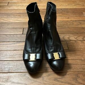 Salvatore Ferragamo sock booties
